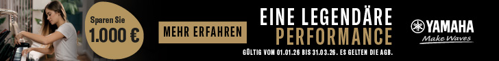 1.000 € Cashback bei kauf eines Yamaha U-Serie Klaviers