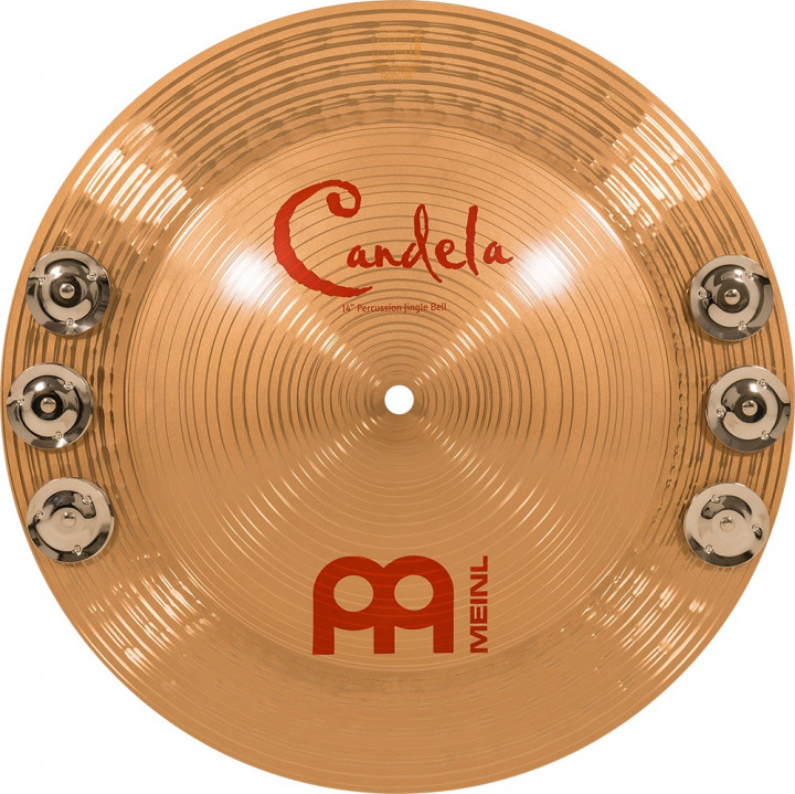 MEINL CA14PJB Cymbals Candela Jingle Bell 14″ B8 Bronze
